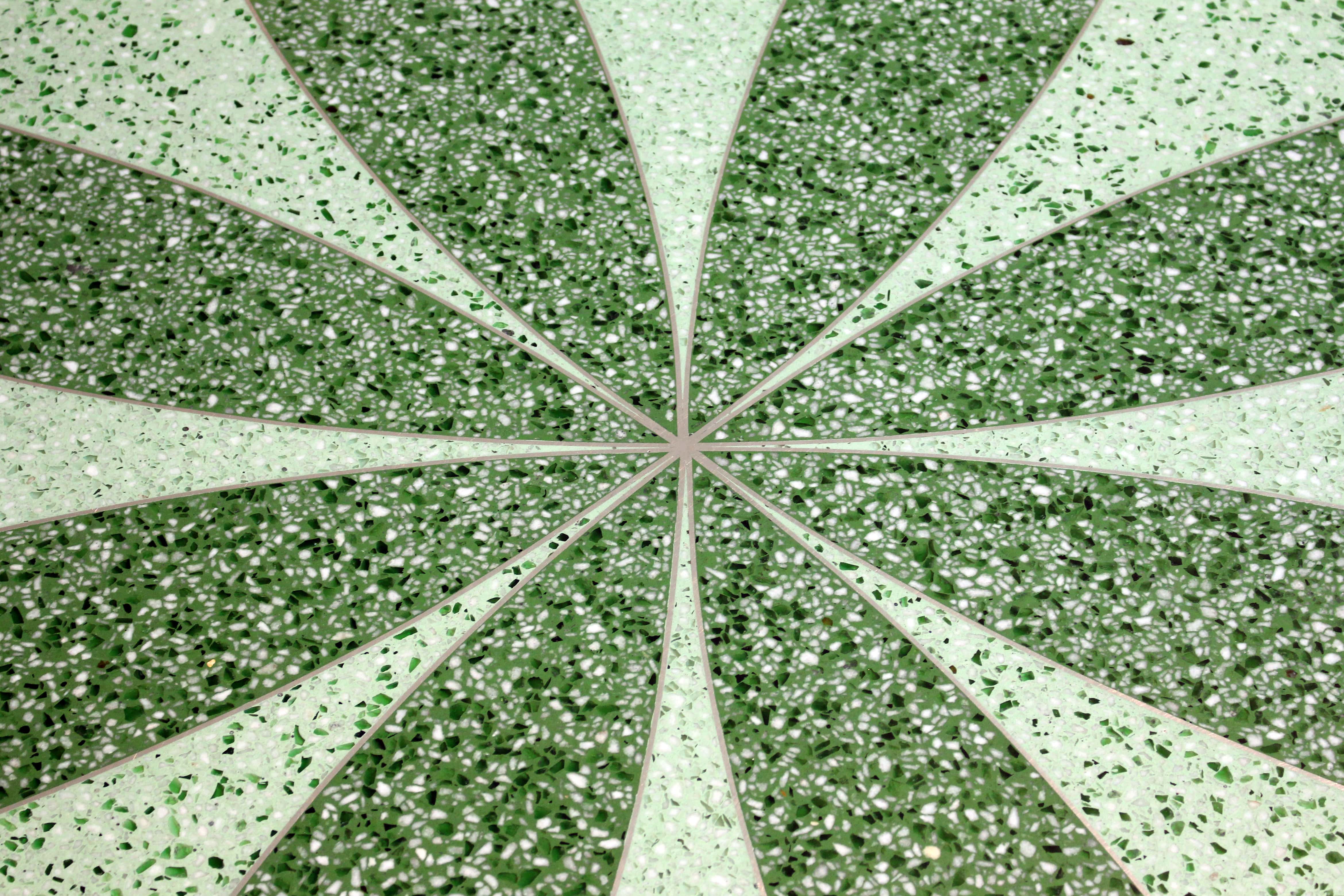Choosing terrazzo flooring is a great way to use recycled materials